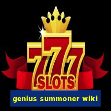 genius summoner wiki