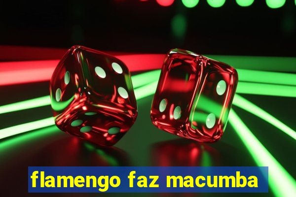 flamengo faz macumba