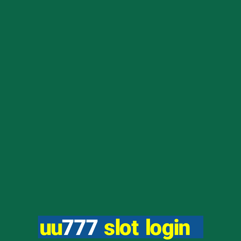 uu777 slot login