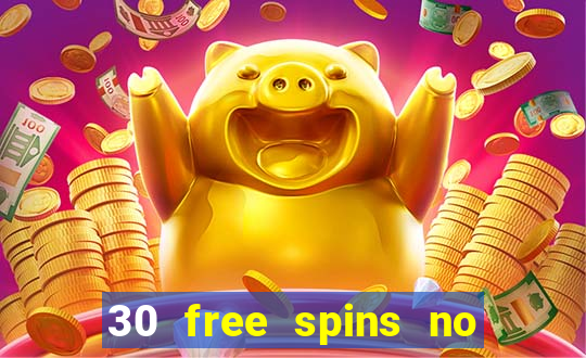 30 free spins no deposit paradise casino