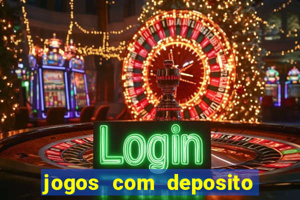 jogos com deposito minimo 1 real