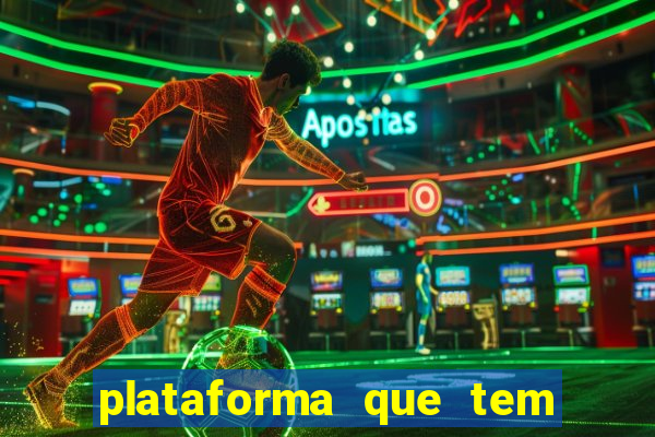 plataforma que tem fortune tiger