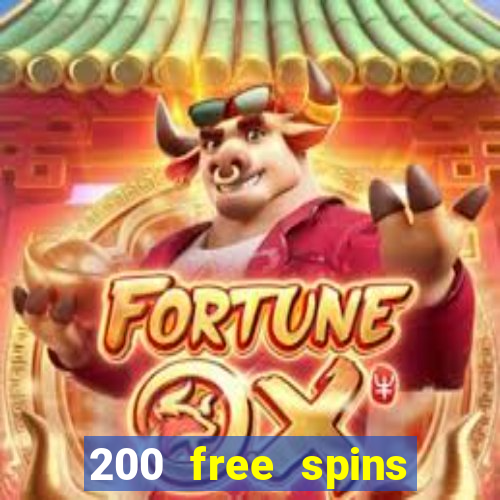 200 free spins online casino