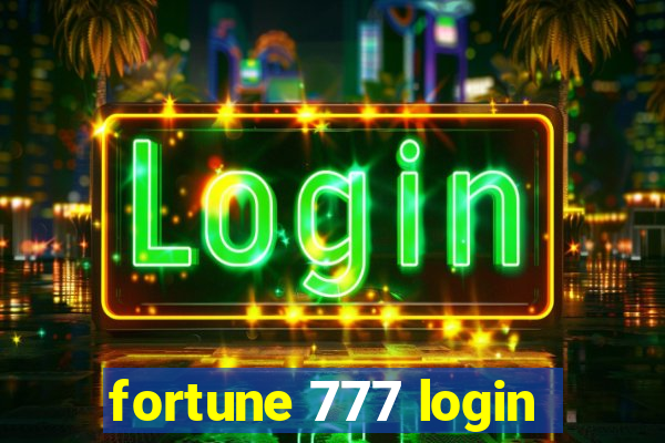 fortune 777 login