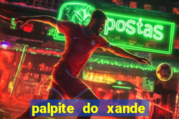 palpite do xande de hoje