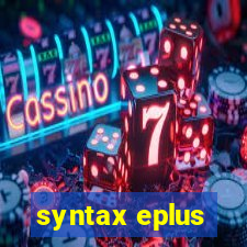 syntax eplus