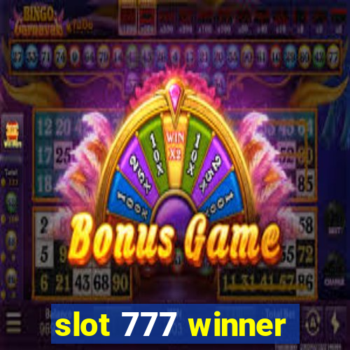 slot 777 winner