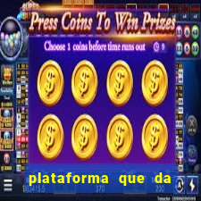 plataforma que da 30 reais para jogar