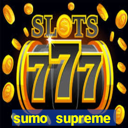 sumo supreme megaways slot