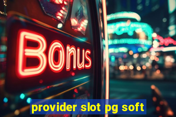 provider slot pg soft