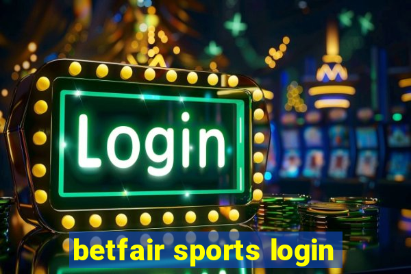 betfair sports login