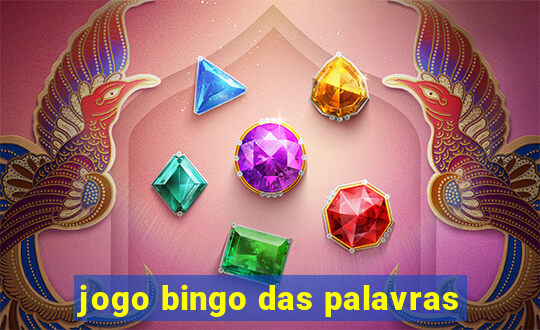 jogo bingo das palavras