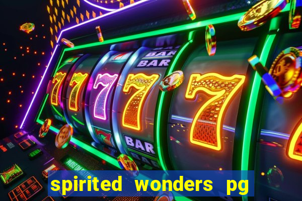 spirited wonders pg soft demo