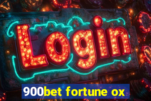 900bet fortune ox