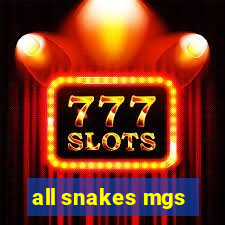 all snakes mgs