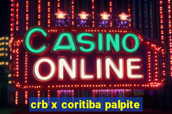 crb x coritiba palpite