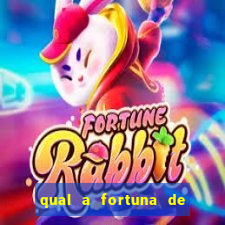 qual a fortuna de raiam santos