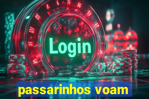 passarinhos voam