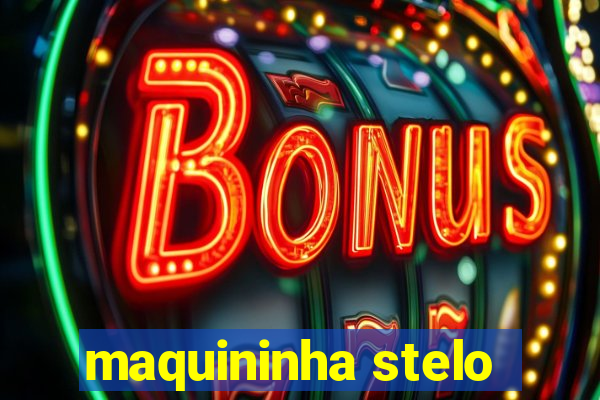 maquininha stelo