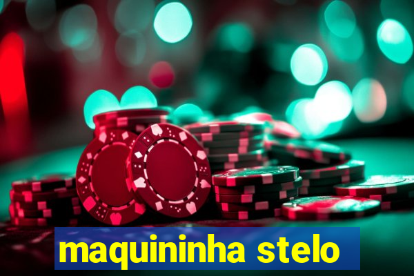 maquininha stelo