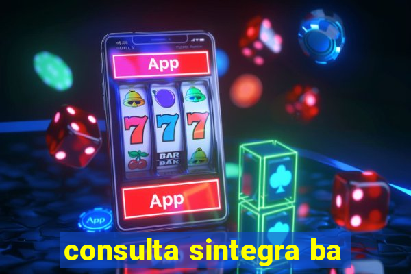 consulta sintegra ba