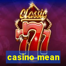 casino mean