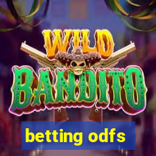 betting odfs