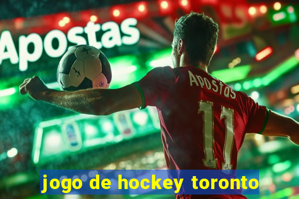 jogo de hockey toronto