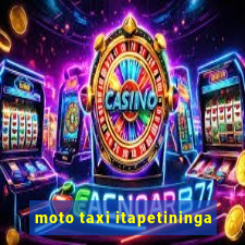 moto taxi itapetininga