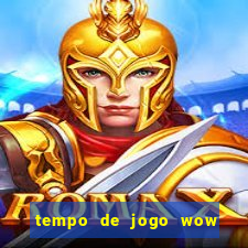 tempo de jogo wow 30 dias