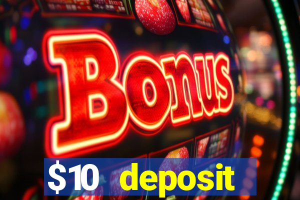 $10 deposit australian casino