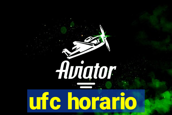 ufc horario