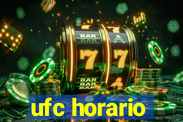 ufc horario