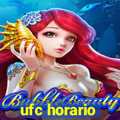 ufc horario