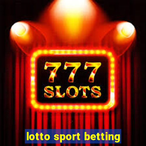 lotto sport betting