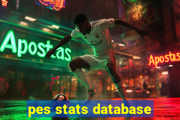 pes stats database