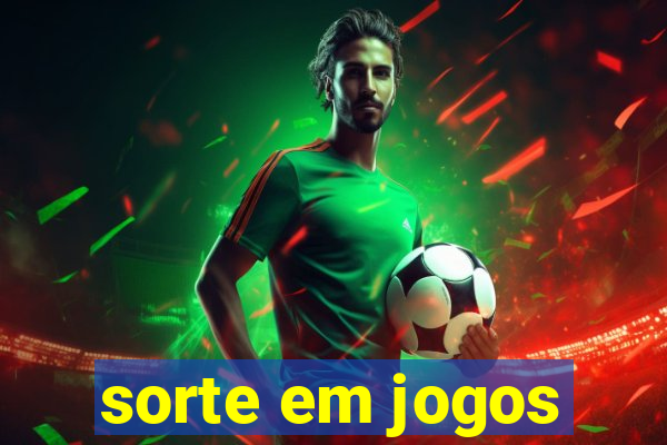 sorte em jogos