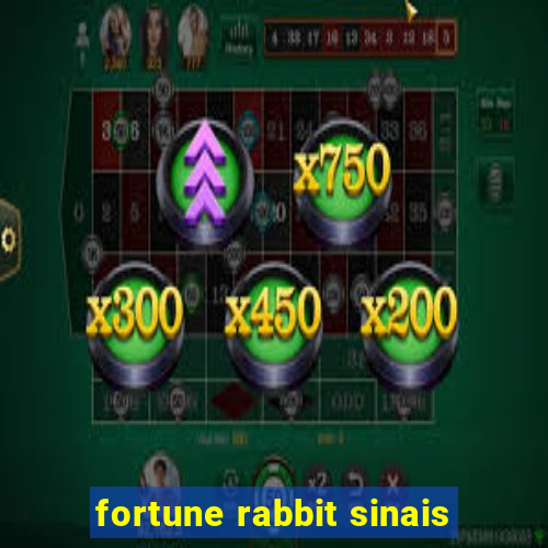 fortune rabbit sinais