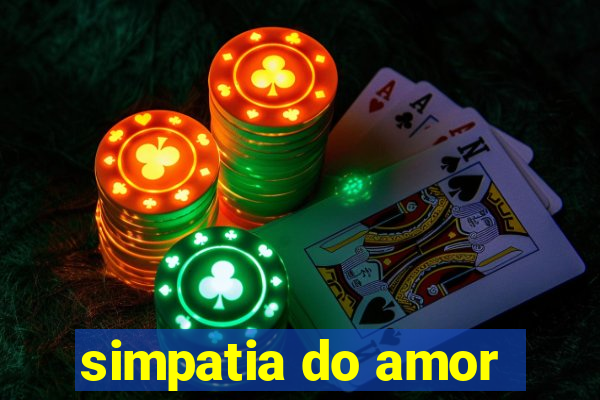 simpatia do amor