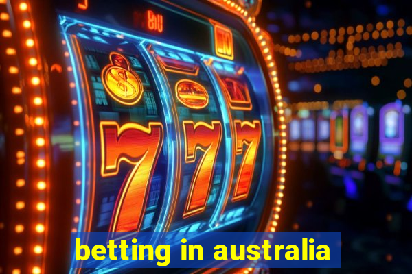 betting in australia