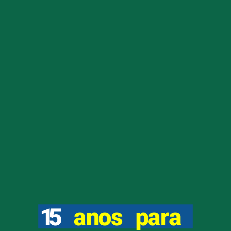 15 anos para meninos tema casino