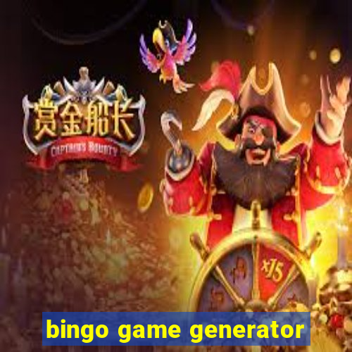 bingo game generator