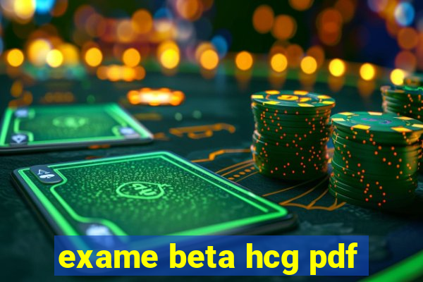 exame beta hcg pdf