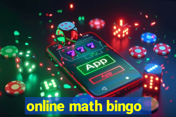 online math bingo