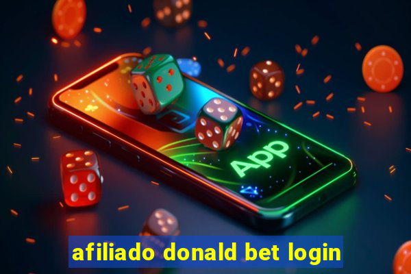 afiliado donald bet login