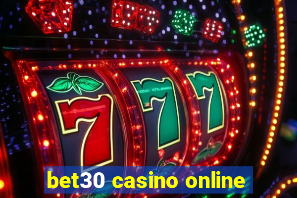 bet30 casino online