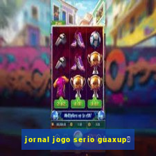 jornal jogo serio guaxup茅