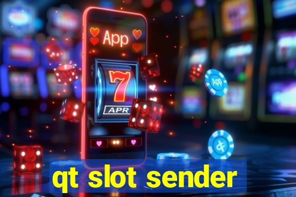 qt slot sender