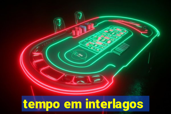 tempo em interlagos