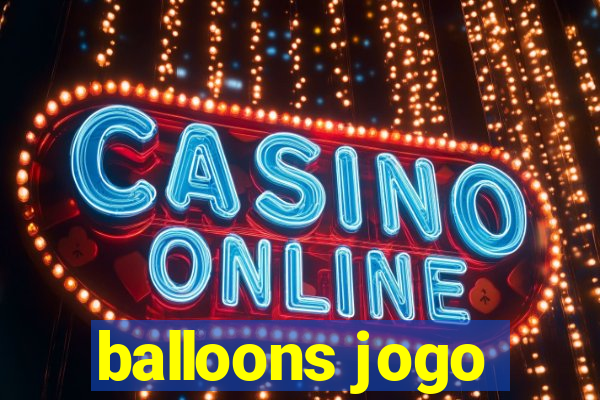 balloons jogo